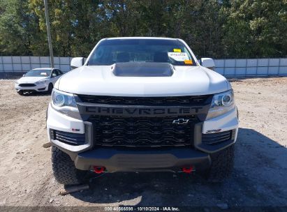 Lot #2996533695 2021 CHEVROLET COLORADO 4WD  SHORT BOX ZR2