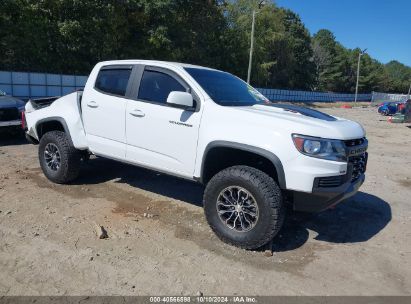 Lot #2996533695 2021 CHEVROLET COLORADO 4WD  SHORT BOX ZR2