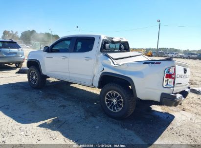 Lot #2996533695 2021 CHEVROLET COLORADO 4WD  SHORT BOX ZR2