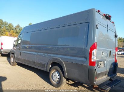 Lot #2992817750 2019 RAM PROMASTER 3500 CARGO VAN HIGH ROOF 159 WB EXT