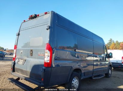 Lot #2992817750 2019 RAM PROMASTER 3500 CARGO VAN HIGH ROOF 159 WB EXT