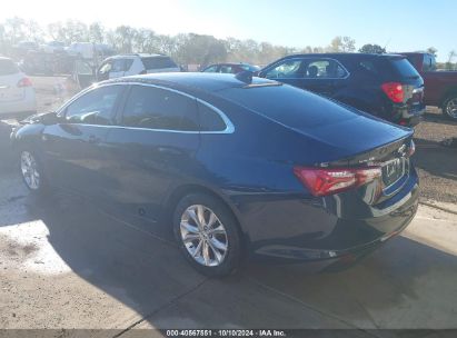 Lot #2992825002 2020 CHEVROLET MALIBU FWD LT