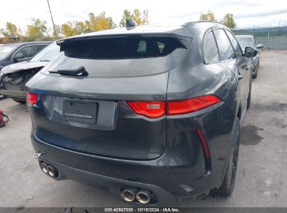 Lot #2992833783 2020 JAGUAR F-PACE SVR P550 AWD AUTOMATIC