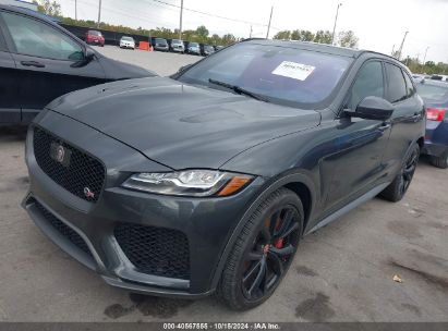 Lot #2992833783 2020 JAGUAR F-PACE SVR P550 AWD AUTOMATIC