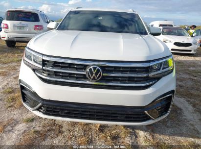 Lot #2992824979 2021 VOLKSWAGEN ATLAS CROSS SPORT 3.6L V6 SE W/TECHNOLOGY R-LINE