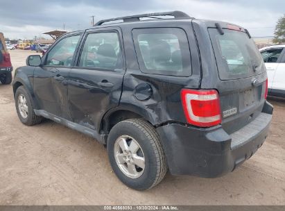 Lot #3035086479 2011 FORD ESCAPE XLS