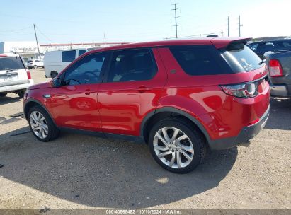 Lot #3051092418 2015 LAND ROVER DISCOVERY SPORT HSE