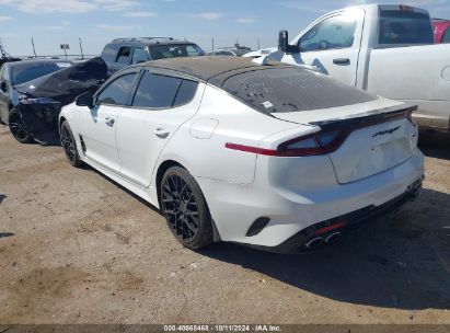 Lot #3051092416 2019 KIA STINGER GT