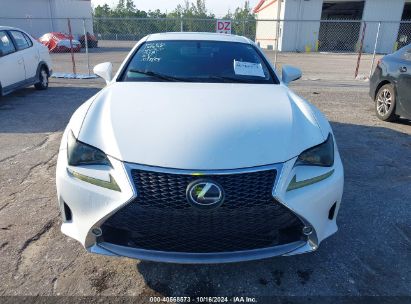 Lot #2992824947 2015 LEXUS RC 350