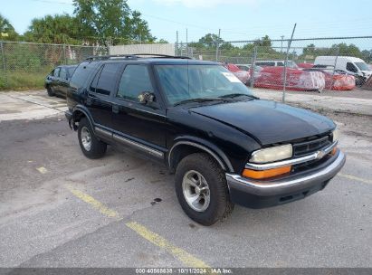 Lot #3035076548 2001 CHEVROLET BLAZER LT