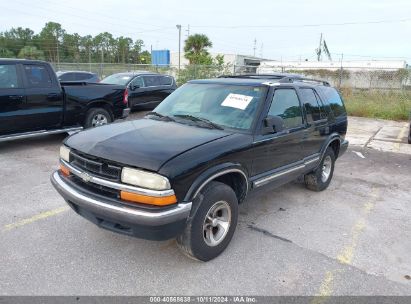 Lot #3035076548 2001 CHEVROLET BLAZER LT