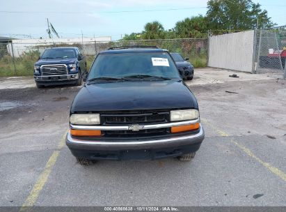 Lot #3035076548 2001 CHEVROLET BLAZER LT