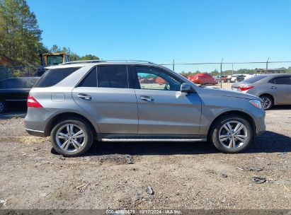 Lot #3053662148 2015 MERCEDES-BENZ ML 350 4MATIC