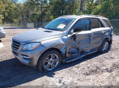 Lot #3053662148 2015 MERCEDES-BENZ ML 350 4MATIC