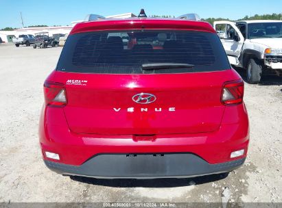 Lot #3035076541 2022 HYUNDAI VENUE SEL