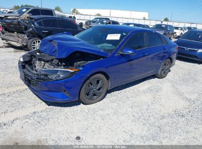 Lot #2992824862 2021 HYUNDAI ELANTRA SEL