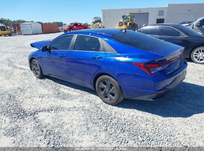 Lot #2992824862 2021 HYUNDAI ELANTRA SEL