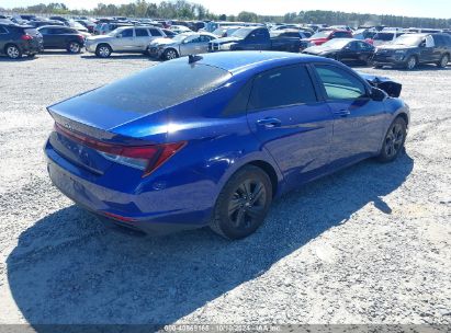 Lot #2992824862 2021 HYUNDAI ELANTRA SEL