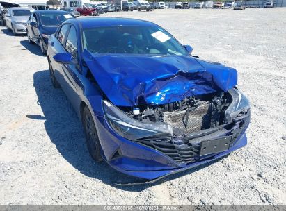 Lot #2992824862 2021 HYUNDAI ELANTRA SEL