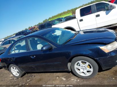 Lot #3035076542 2006 HYUNDAI SONATA GLS