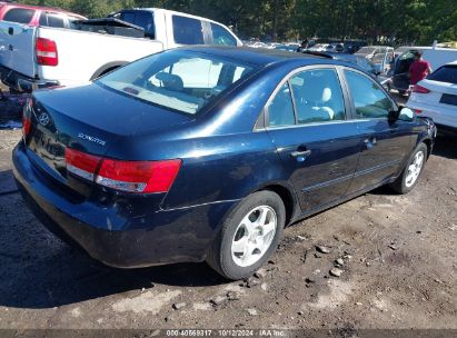 Lot #3035076542 2006 HYUNDAI SONATA GLS