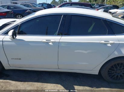 Lot #3050080521 2019 FORD FUSION HYBRID SEL