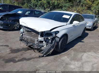 Lot #3050080521 2019 FORD FUSION HYBRID SEL