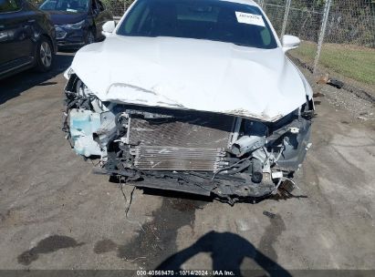 Lot #3050080521 2019 FORD FUSION HYBRID SEL