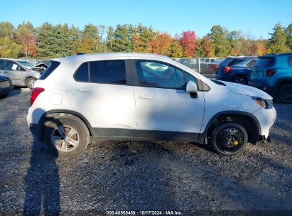 Lot #3037548749 2020 CHEVROLET TRAX AWD LS