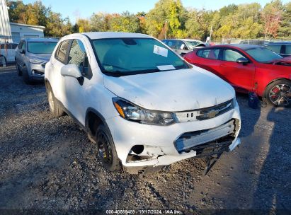 Lot #3037548749 2020 CHEVROLET TRAX AWD LS