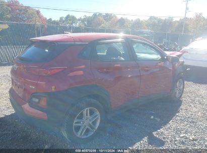 Lot #3035076533 2021 HYUNDAI KONA SE