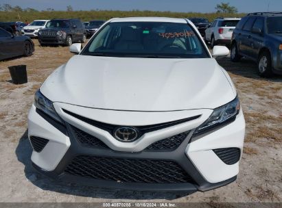 Lot #2992824818 2020 TOYOTA CAMRY SE