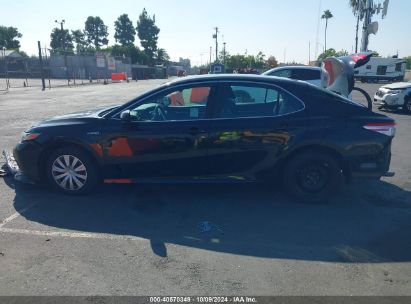 Lot #2992833037 2019 TOYOTA CAMRY HYBRID LE