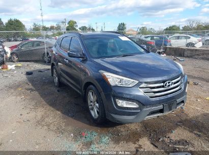 Lot #3052076960 2014 HYUNDAI SANTA FE SPORT 2.0L TURBO