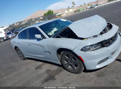 Lot #2987909440 2021 DODGE CHARGER SXT RWD