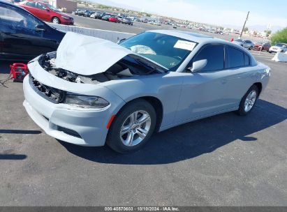 Lot #2987909440 2021 DODGE CHARGER SXT RWD