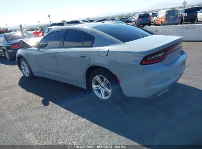 Lot #2987909440 2021 DODGE CHARGER SXT RWD