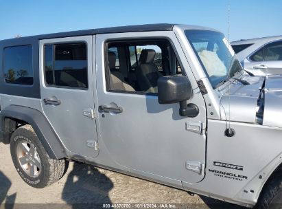 Lot #2995299175 2010 JEEP WRANGLER UNLIMITED SPORT