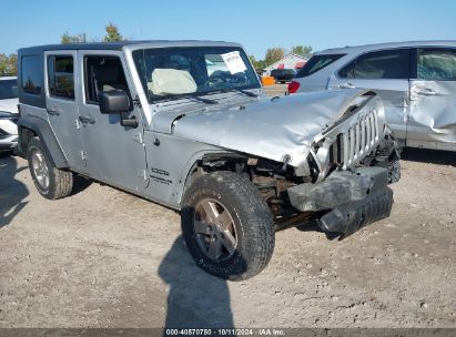 Lot #2995299175 2010 JEEP WRANGLER UNLIMITED SPORT