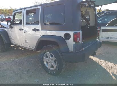 Lot #2995299175 2010 JEEP WRANGLER UNLIMITED SPORT