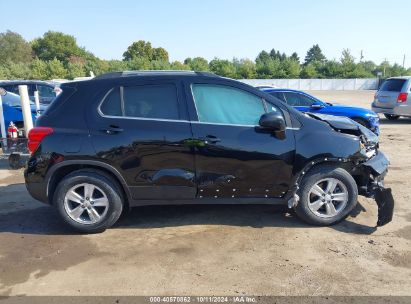 Lot #2995299170 2020 CHEVROLET TRAX FWD LT