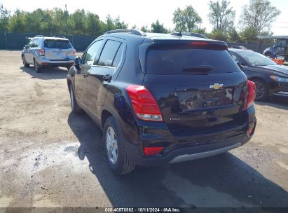 Lot #2995299170 2020 CHEVROLET TRAX FWD LT