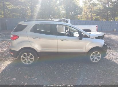 Lot #3035076524 2019 FORD ECOSPORT SE