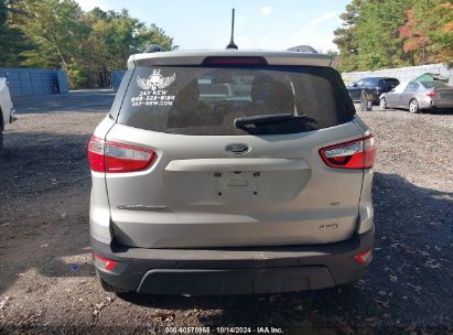 Lot #3035076524 2019 FORD ECOSPORT SE