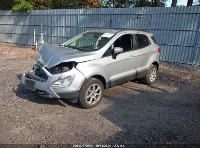 Lot #3035076524 2019 FORD ECOSPORT SE