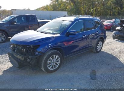 Lot #2995299171 2020 NISSAN ROGUE SV INTELLIGENT AWD