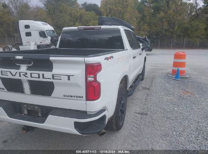 Lot #2995299167 2022 CHEVROLET SILVERADO 1500 LTD 4WD  SHORT BED CUSTOM