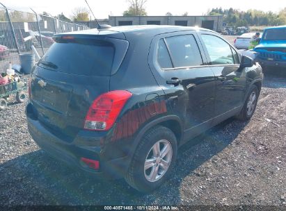 Lot #2996533640 2020 CHEVROLET TRAX FWD LS