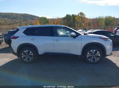 Lot #2996533639 2021 NISSAN ROGUE SV INTELLIGENT AWD