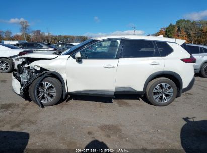 Lot #2996533639 2021 NISSAN ROGUE SV INTELLIGENT AWD